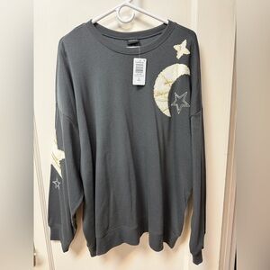 NWT Torrid Relaxed Cozy Fleece Sweatshirt